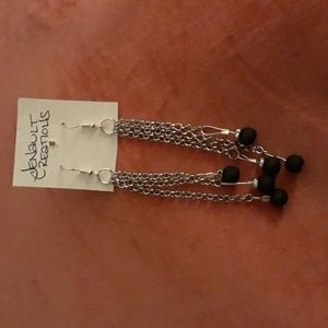 3 strand chain earrings